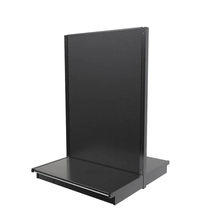 Lozier Gondola Island Add-On, Black, 48W 72H 19D, Used