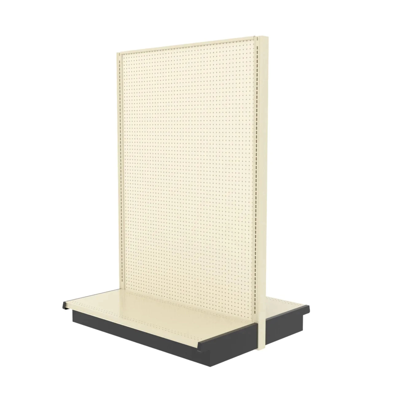 Lozier Gondola Island Add-On, Beige White, 48W 72H 16D, New