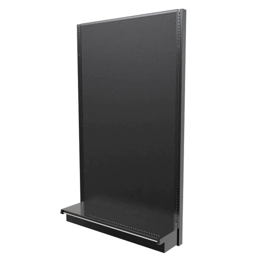 Lozier Single Sided Wall Add-On, Black, 48W 84H 13D, New