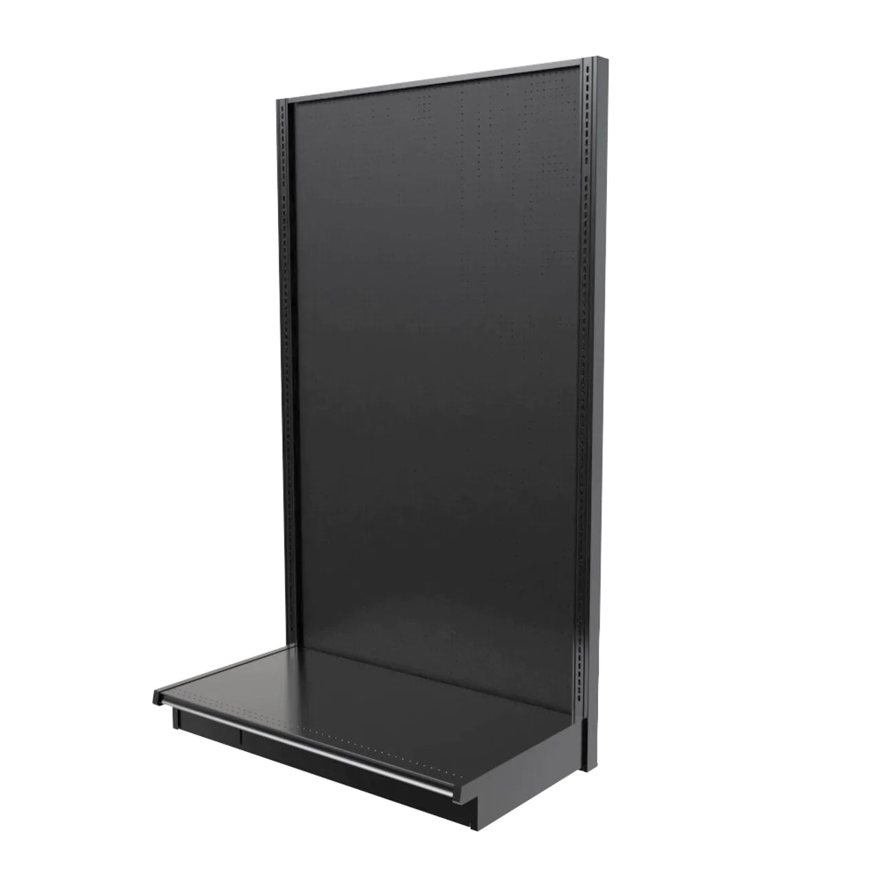 Lozier Single Sided Wall Add-On, Black, 48W 84H 53D, New