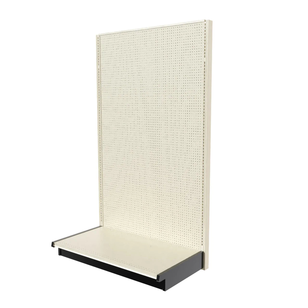 Lozier Single Sided Wall Add-On, Beige White, 48W 84H 53D, Used