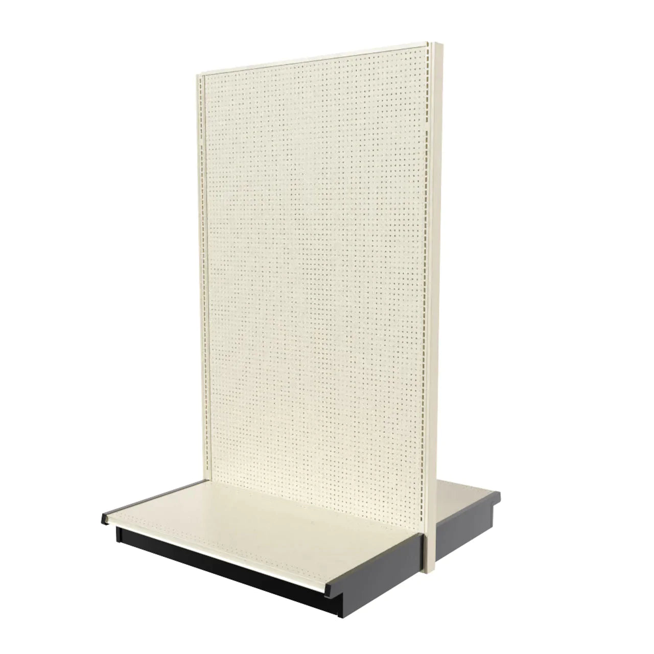 Lozier Gondola Island Add-On, Beige White, 48W 84H 53D, Refurbished
