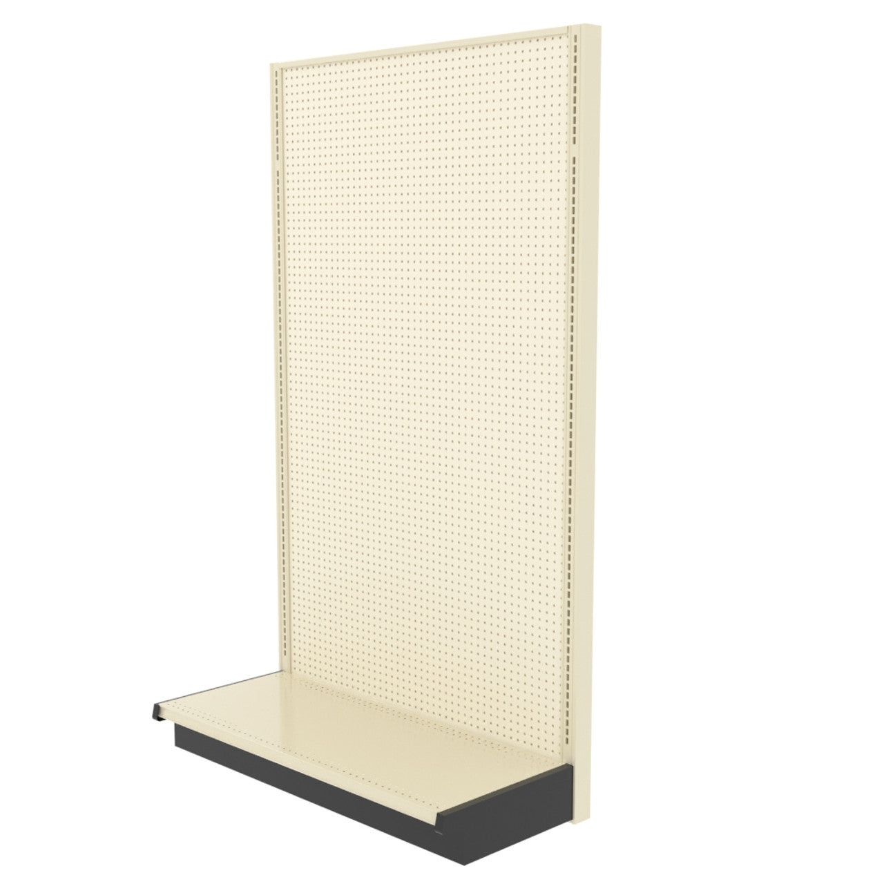 Lozier Single Sided Wall Starter, Beige White, 48W 84H 22D, Used