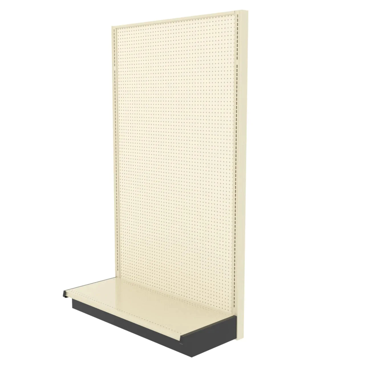 Lozier Single Sided Wall Add-On, Beige White, 48W 84H 16D, New