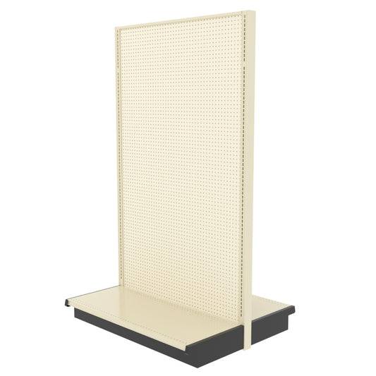 Lozier Gondola Island Starter, Beige White, 48W 84H 22D, Used