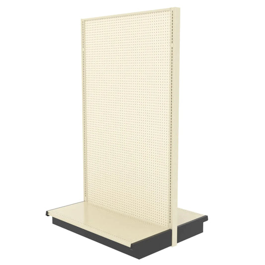 Lozier Gondola Island Add-On, Beige White, 48W 84H 19D, Refurbished